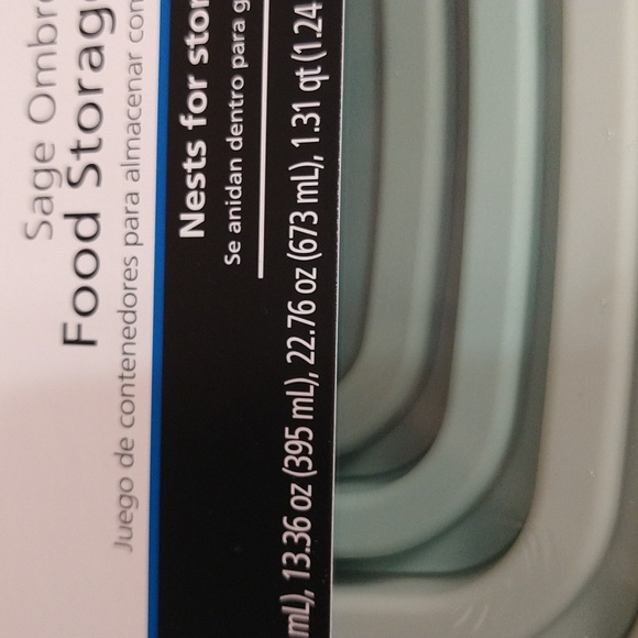 Mainstays Food Storage Set - New - Picture 4 of 13